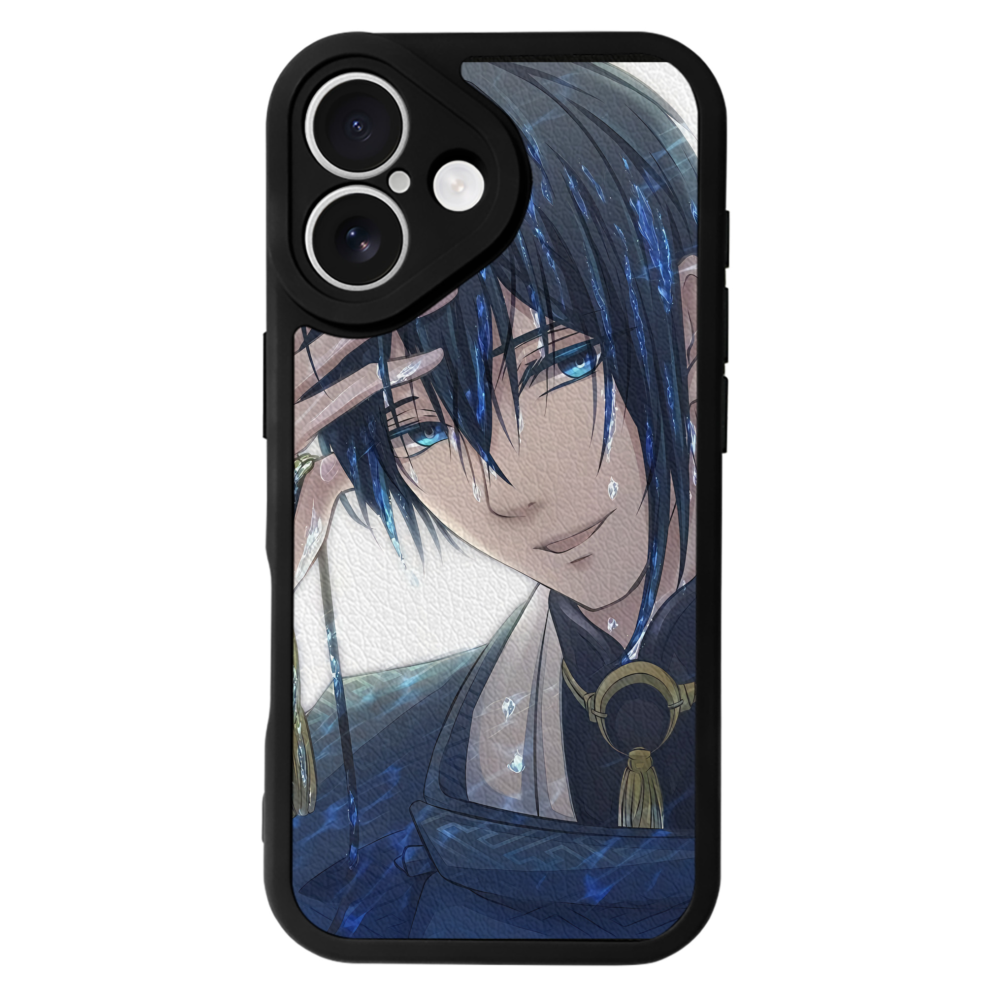 （画像用） 刀剣乱舞 Touken Ranbu 【iPhone 16シリーズ対応】シリコンスマホケース（レザー調） 材質：シリコン
